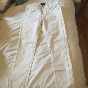 Banana republic white jeans